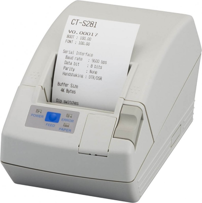 Настольный чековый принтер CT-S281